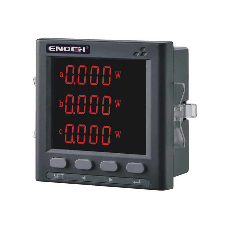 Three-phase digital display AC active power meter