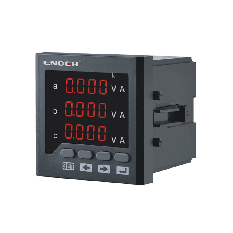 Three-phase digital display AC voltage and current combination meter (enhanced type)